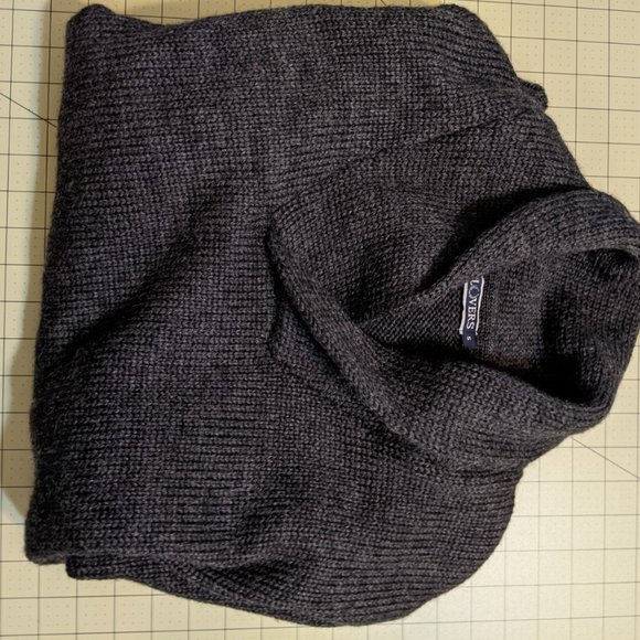 WoolOver: Unisex Pure Wool Chunky Shawl Collar - Picture 4 of 4